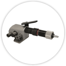 Strapping tool for polypropylene and polyester strap - Pneumatic